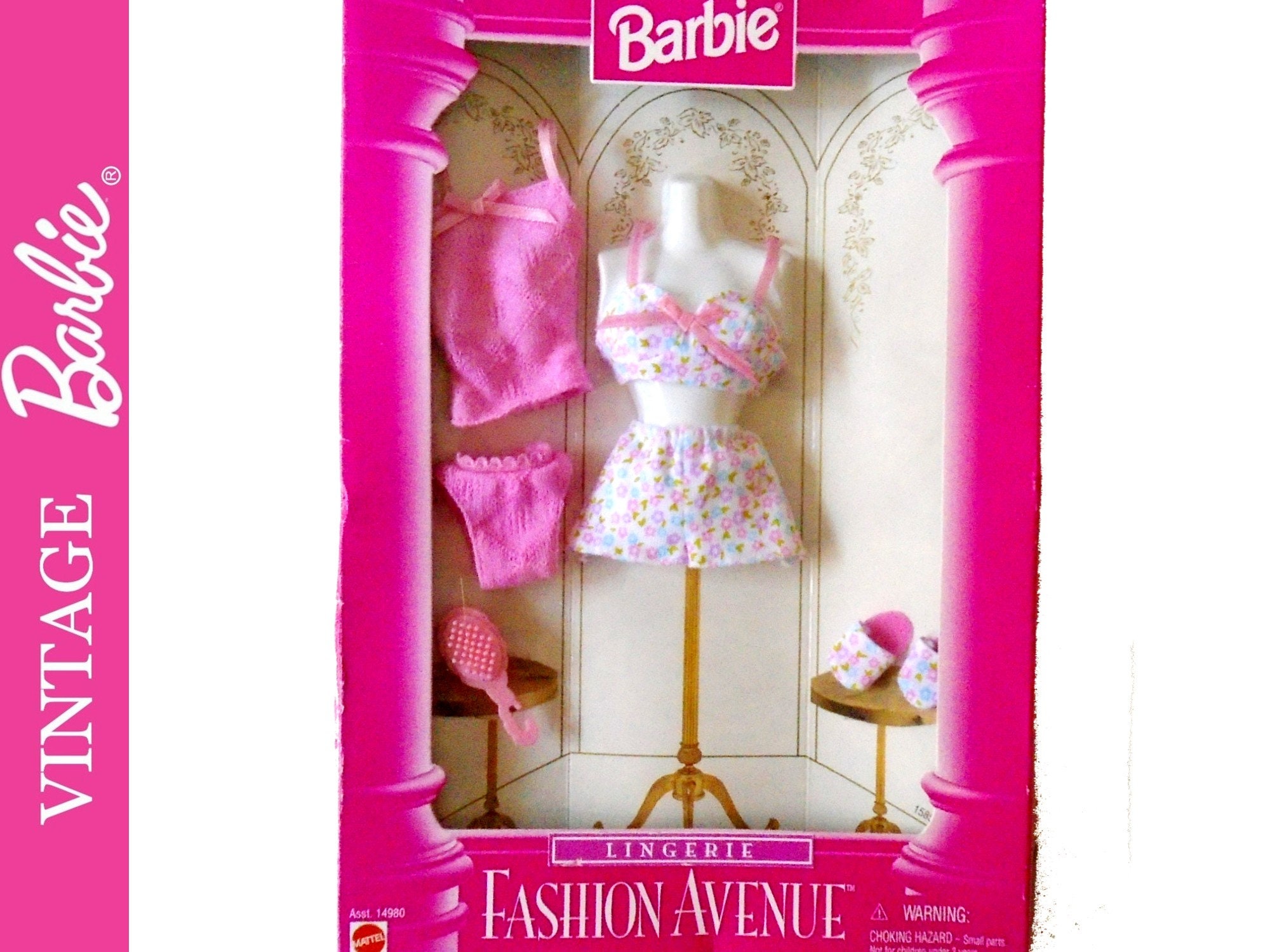 Buy Mattel Vintage Fashion Avenue Lingerie Vintage Barbie Clothes