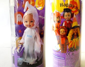 Barbie Kelly Halloween Party Ghost Kayla Doll - Spooky Fun Collectible