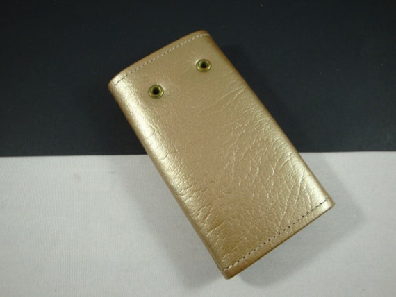 Princess Gardner Metallic Gold French Clutch and … - image 9