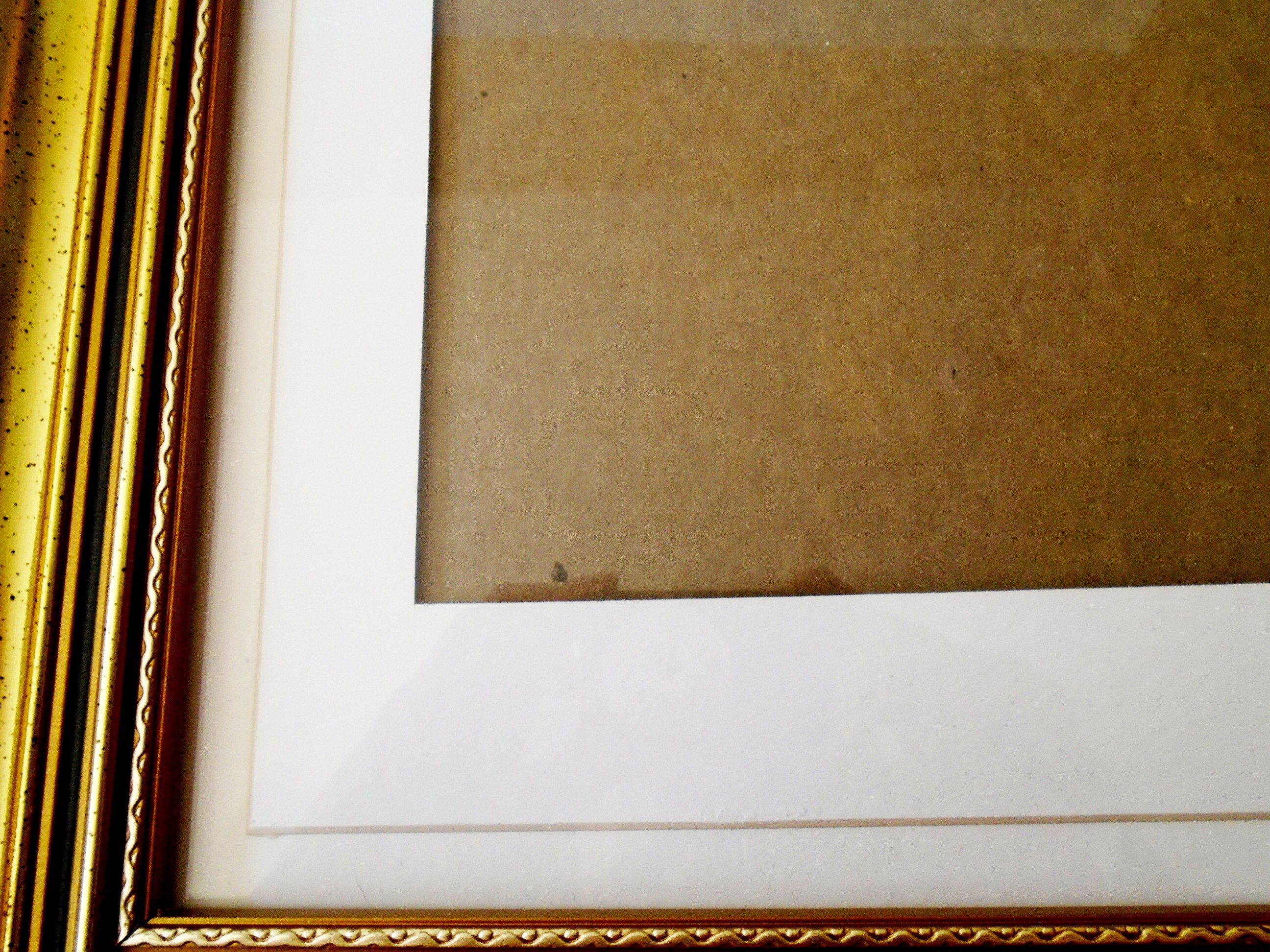 Vintage Gilt Wood Matted Gallery Wall Frame 18X15 Ornate Gold Etsy