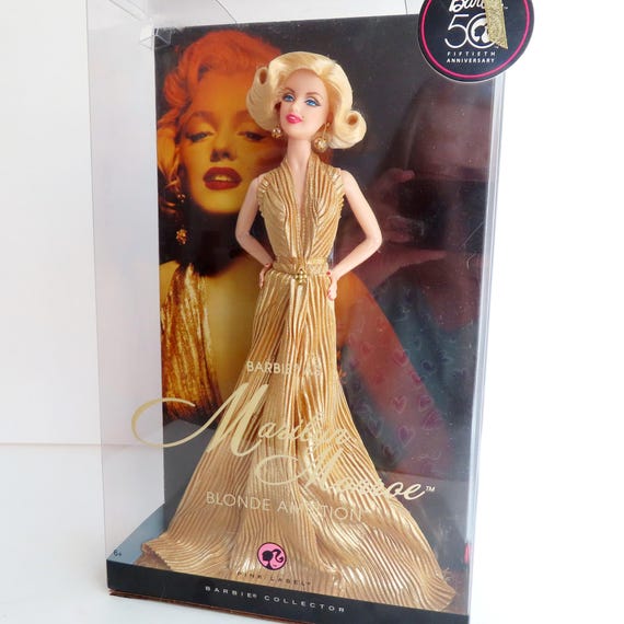 MARILYN MONROE BARBIE, New in Box Movie Star Barbie, Mattel