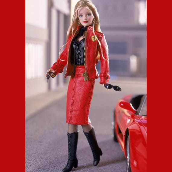 Barbie Collector Ferrari - Mattel 2000 - Édition Limitée Avec Accessoires