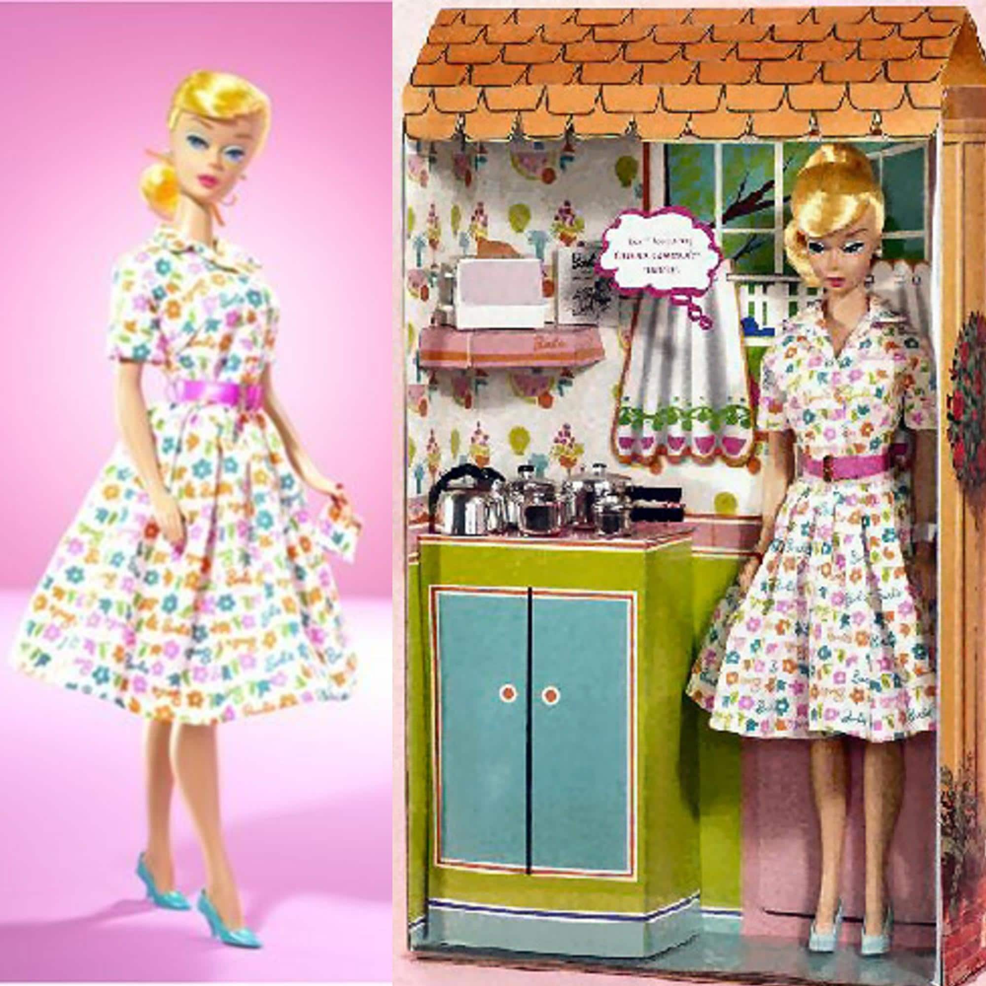 クリアファイル Barbie Doll LEARNS TO COOK Barbie® Doll Learns To Cook - K9139 BarbiePedia