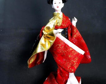 The Franklin Mint YOSHIKO Manabu Saito Princess of Cherry Blossoms
