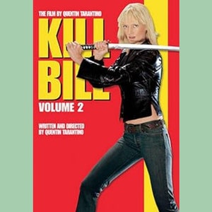 Kill Bill Vol 2 DVD, NEVER VIEWED, Uma Thurman, David Carradine, Quentin Tarantino, 5th Film