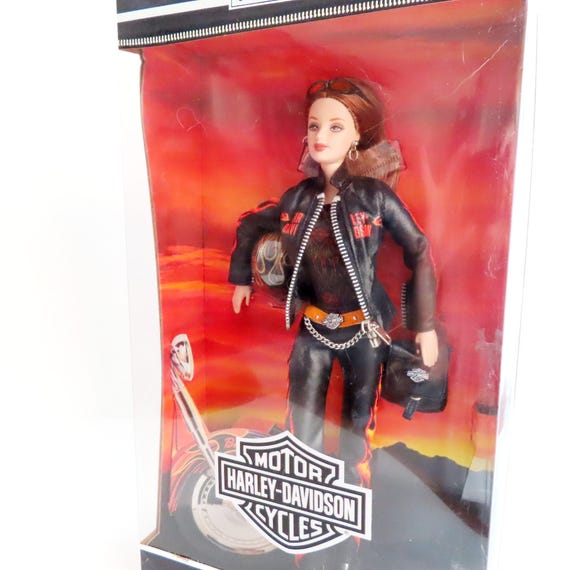 HARLEY-DAVIDSON Red Hair Barbie Doll, 2000 Barbie Harley-davidson