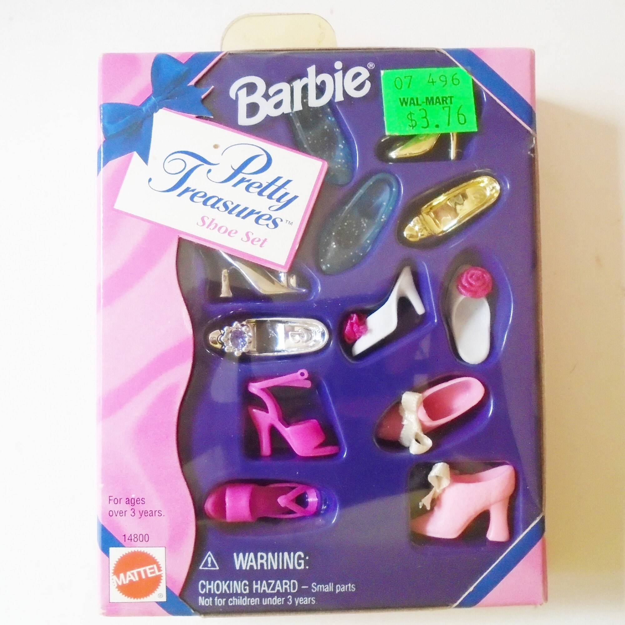 Barbie Shoe Accessory Bundle with 10 Total Pairs of Doll Shoes