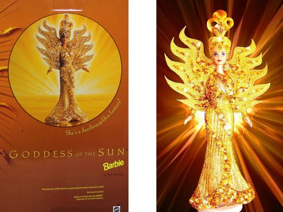 Bob Mackie Goddess of the Sun 1995 Barbie Doll, Vintage