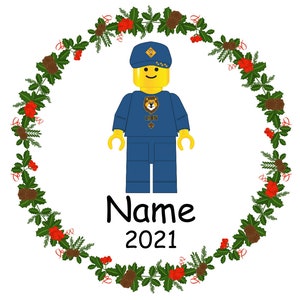 Scout Christmas Personalized Ornament & Gift Box, Mini Figure, Custom Ornament, Cub, Scouting, Scout Boy image 4