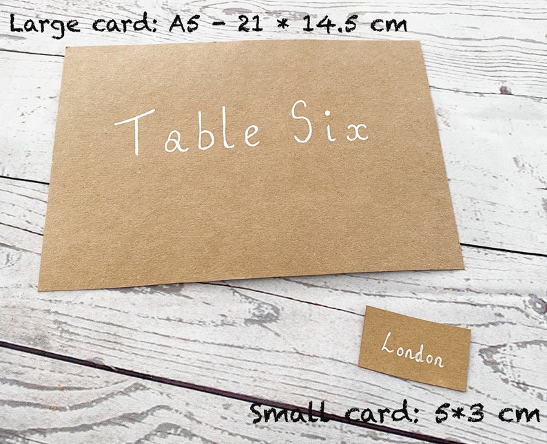 Cork table name holders made from champagne corks and wood Etsy