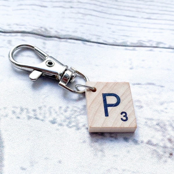 Personalised initial bag charm - handbag charm accessory