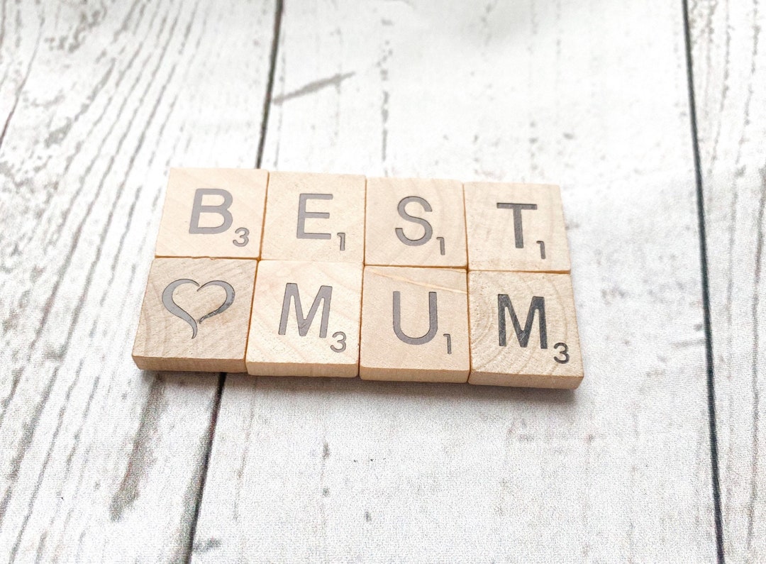 Best Mum Magnet, Small Present, Present for Mum or Mummy Wooden Fridge ...