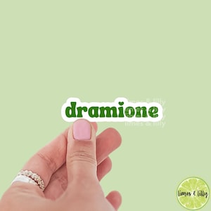 Dramione Green Vinyl Sticker | Fan Fic | Manacled Fanfiction | Bookish Stickers | Kindle Stickers
