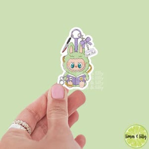 Bookish Trinket Thriller Book Club The Readers The Monsters Vinyl Sticker | Kindle Stickers | Bookish Sticker | Trendy Stickers