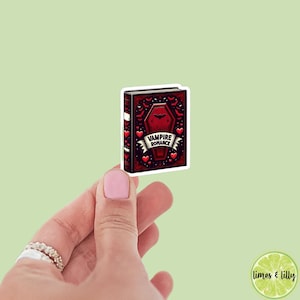 Vampire Romance Book Sticker | Romance Tropes | Bookish stickers | kindle stickers | laptop stickers | spicy romance |