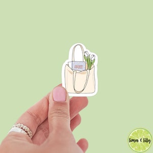 Coquette Flower Smut Tote Bag Sticker | Kindle Sticker | Bookish Stickers | Bookish Sticker | Mood Reader | Girly | Shopping Bag
