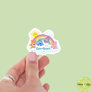 Care Bears Sticker | Carebears Sticker | Retro Sticker | Nostalgia Sticker | Cute Sticker | Kindle Sticker | 90s Sticker | Trendy Stickers