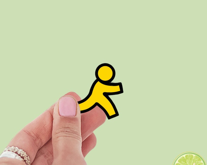 90's Holographic Mini Sticker Pack 9 | Sparkly Sticker | AOL Sticker ...