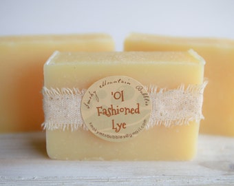 Ol' Fashioned Cold Process Lye Soap