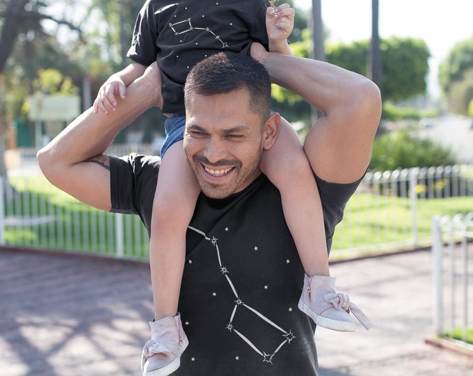 Featured listing image: Big Dipper & Little Dipper Shirts for Father Son Mens Women's Children's, Kids, Toddler, Dad Baby Matching Shirt Set Matching Outfit Funny