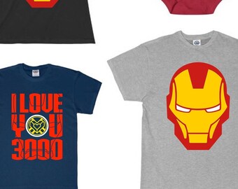 Father Son Matching Shirt Set Avengers 