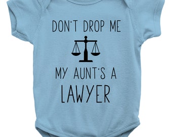 lawyer baby bodysuit attorney one piece future lawywer