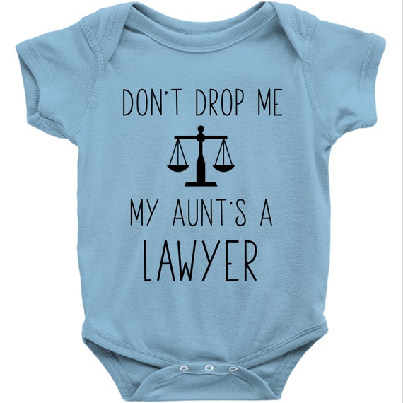 lawyer baby onesie