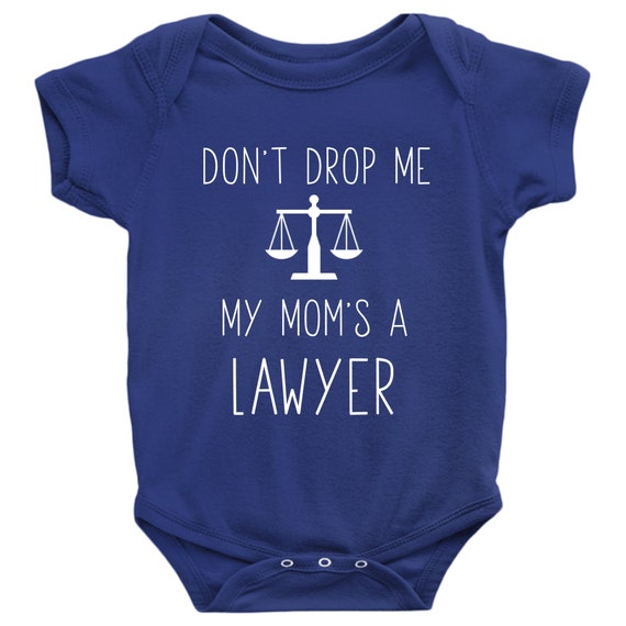 lawyer baby onesie