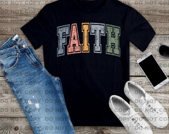 Faith in Color DTF TRANSFER