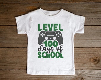 Level 100 days of school DTF Transfer