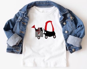 Kids Cozy Coupe UGA Dawgs DTF Transfer