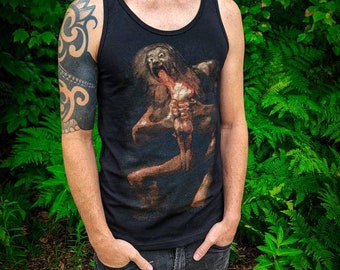 Saturn Devouring his Son Tank Top