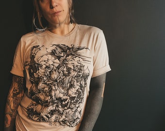 Four Horsemen of the Apocalypse - Albrecht Dürer - T-shirt