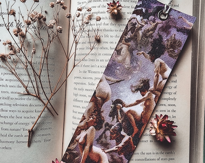 Walpurgisnacht // Art Bookmarks // Canvas Bookmark // Book Accessories //  Gift for Teachers