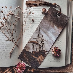 The Gust // Art Bookmarks // Canvas Bookmark // Book Accessories //  Gift for Teachers