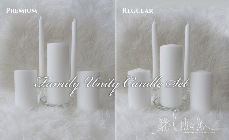 Perfect gift Wedding Candle Monogram candle Monogram Unity candle set Personalized