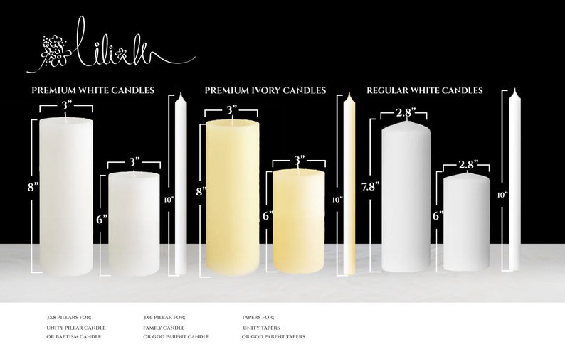 Perfect gift Wedding Candle Monogram candle Monogram Unity candle set Personalized