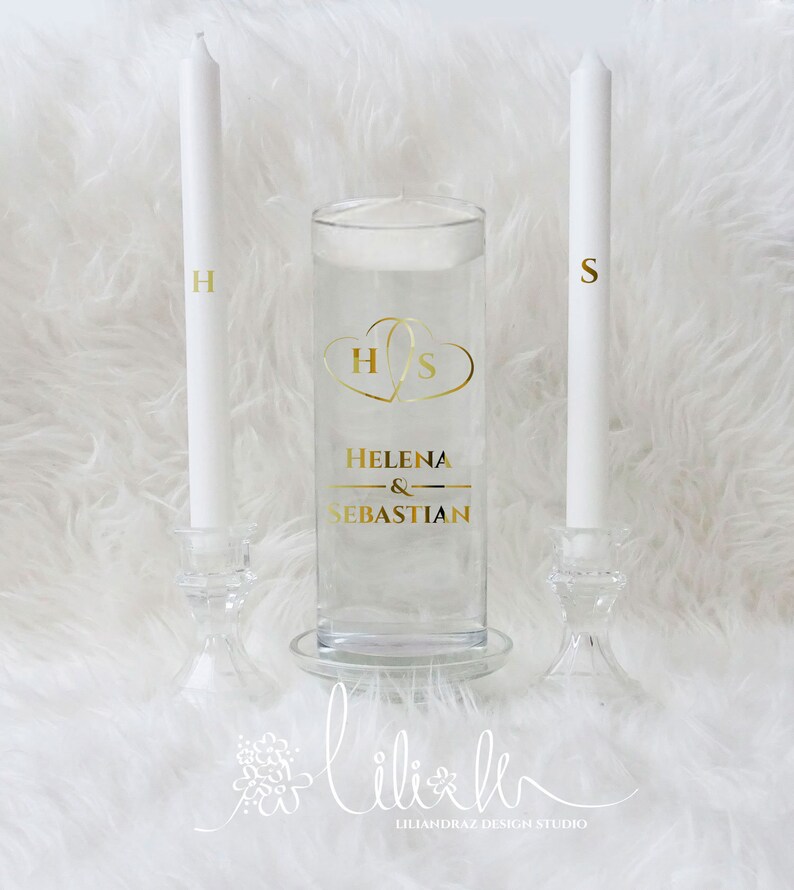 floating unity candle