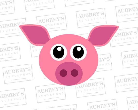 Download Pink Pig Svg Farm Animal Clipart