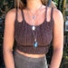 The Double Strap Dryad Crochet Crop Top