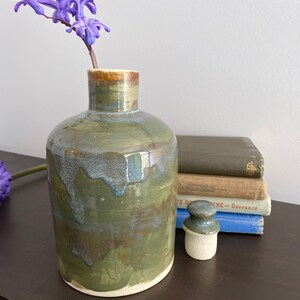 Green Beaker Vase