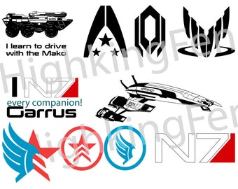 Mass Effect SVG (28 items)