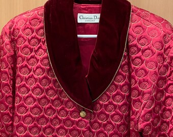 Velvet Dior Jacket - Etsy