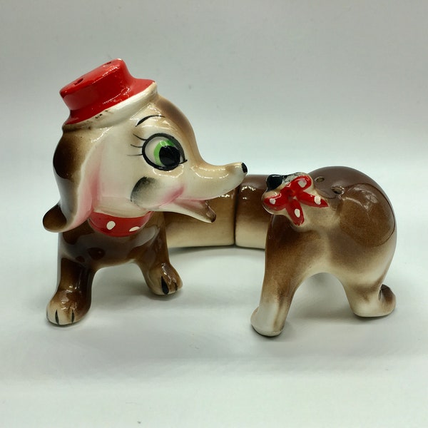 Anthropomorphic - Wiener Dog - Salt and Pepper - “Hi Friend”