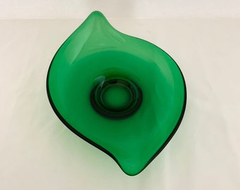 MCM Viking Glass - Epic Line - 8 1/4” Oval - Arlington / Forest / Emerald Green