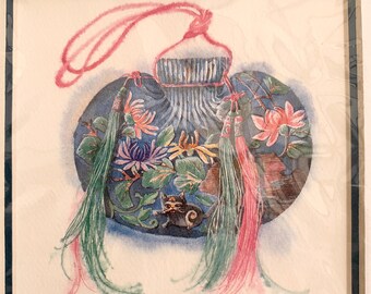 Clara Hung Mei Yee 水彩画 陶芸 640/2000 Four Clara Hung Mei Yee Art Prints - Artist Signed and Numbered