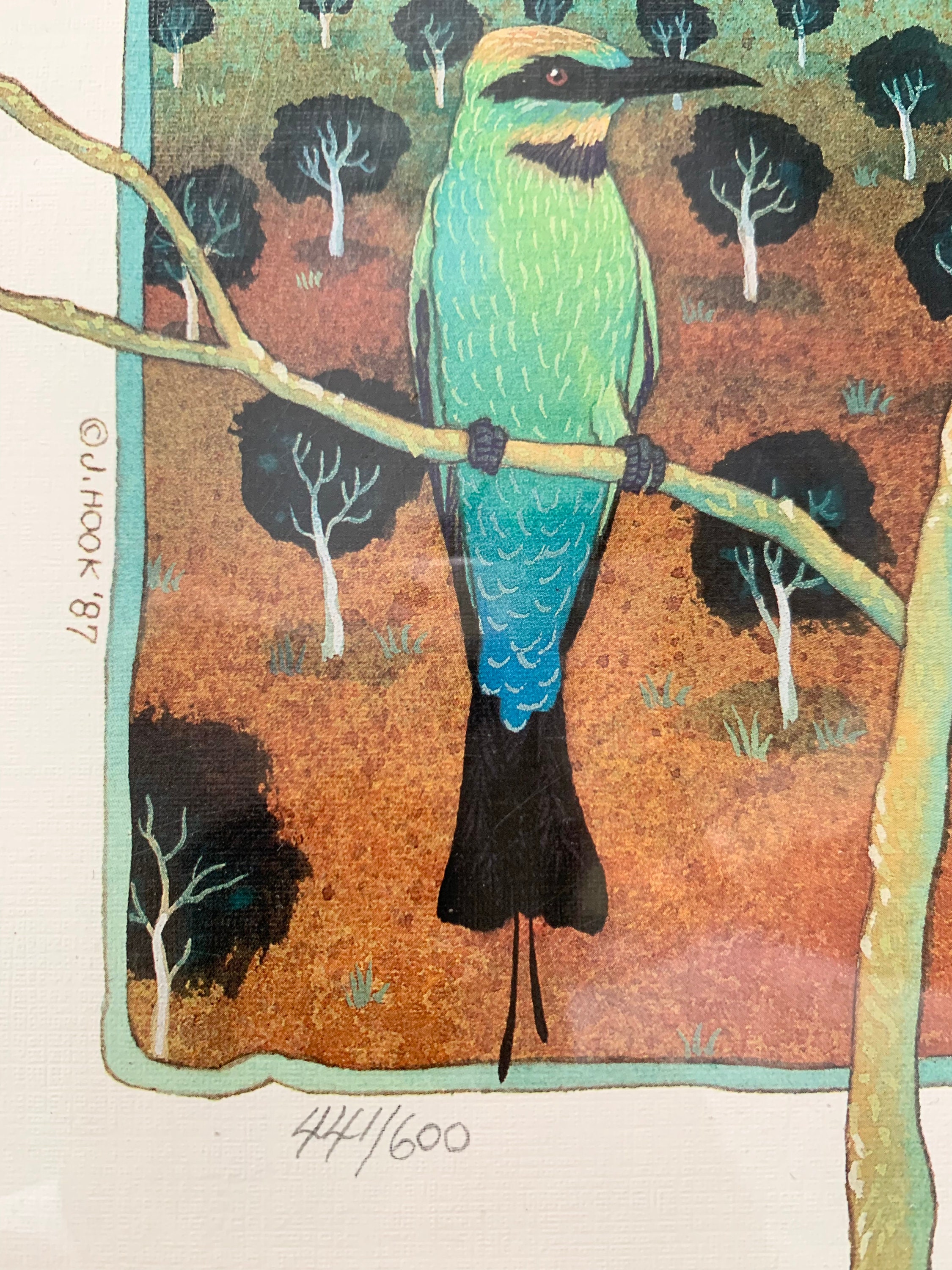 Pair of Jo Anne Hook Signed and Numbered Serigraphs