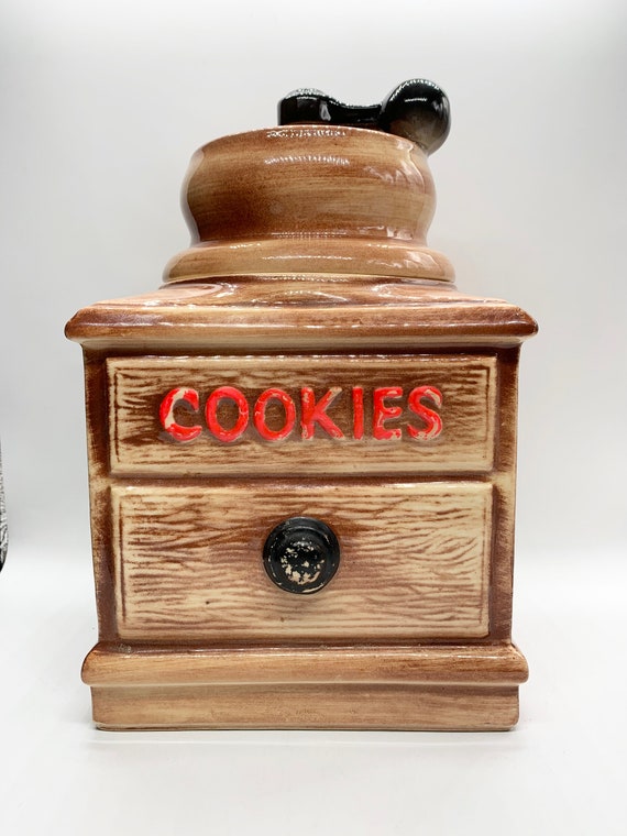 Mccoy coffee grinder cookie jar discount
