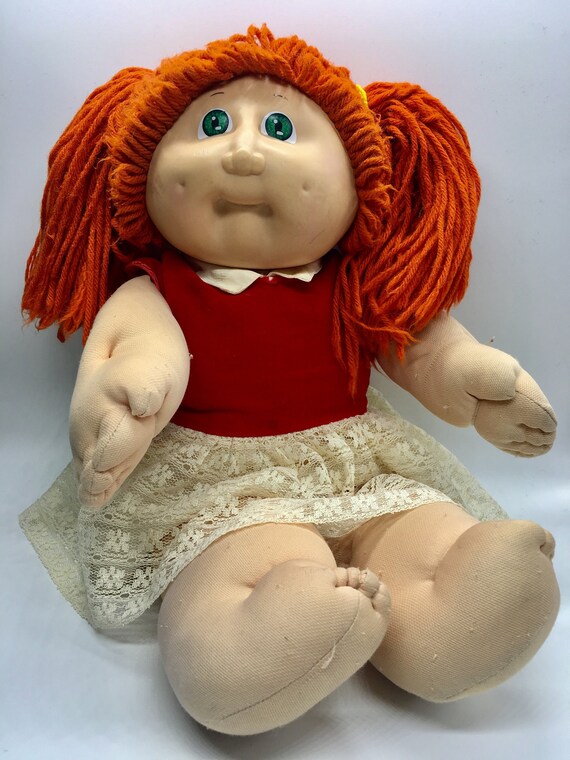 Cabbage Patch Red Headed Green Eyed Girl In Chatty Cathy Etsy