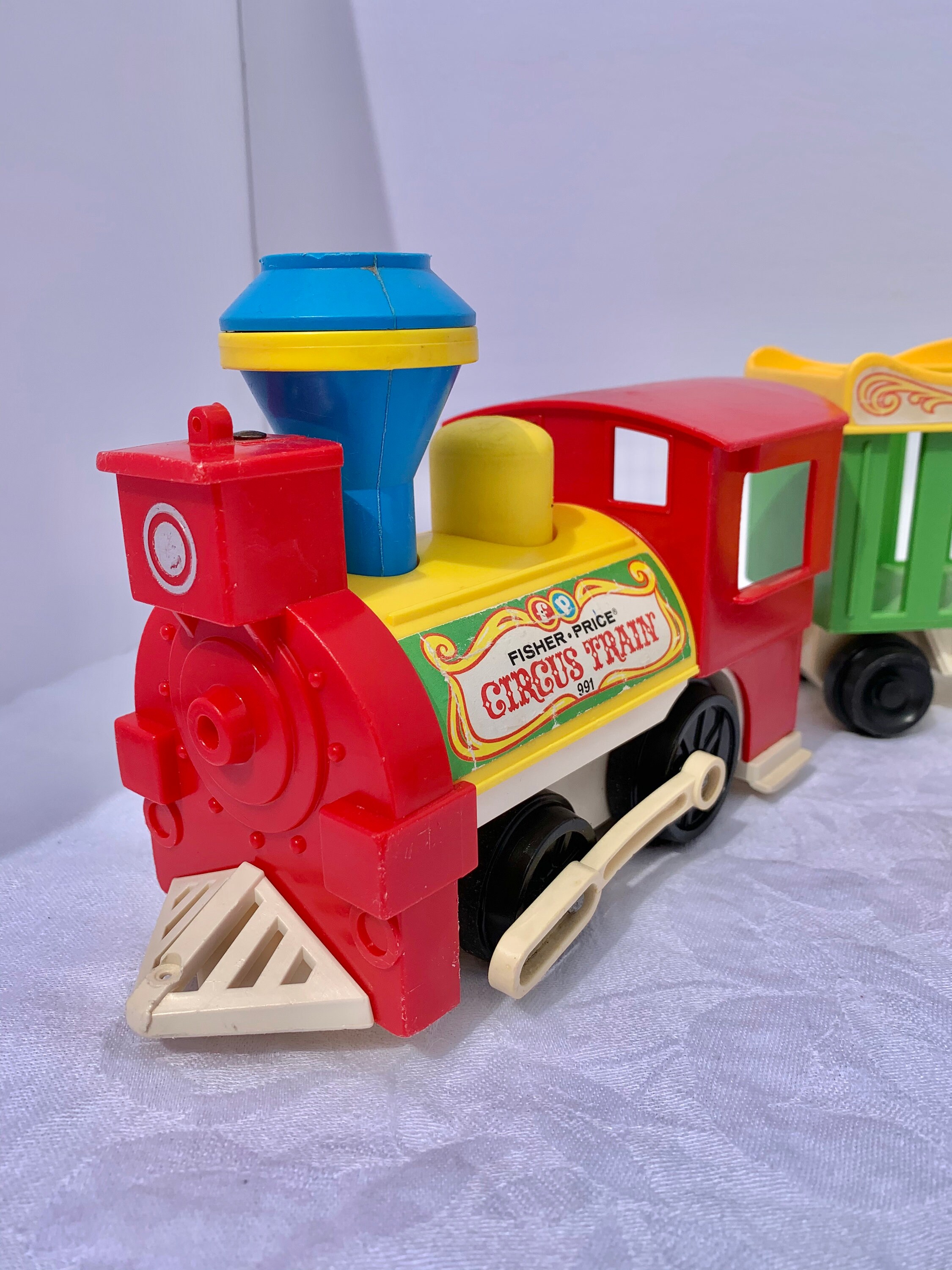 Fisher Price Circus Train 991 Little People Play Family | Etsy